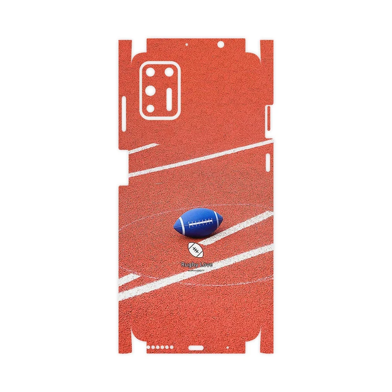 برچسب پوششی ماهوت مدل Rugby football-FullSkin مناسب برای گوشی موبایل موتورولا Moto G9 Plus