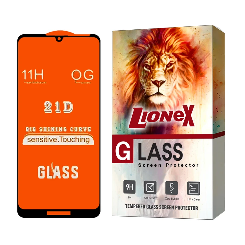 محافظ صفحه نمایش لایونکس مدل FULLLI مناسب برای گوشی موبایل هوآوی Y7 Prime 2019 / Y7 Pro 2019 / Y7 2019