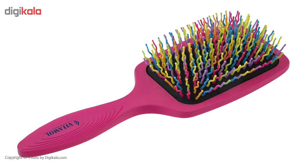 برس مو ویتامول سری Power Comb Crow مدل 18100