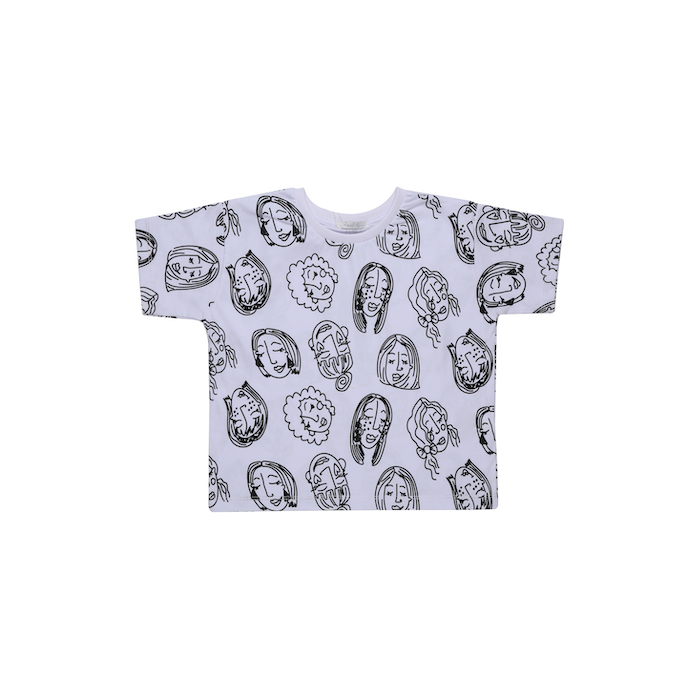 تی شرت آستین کوتاه دخترانه فیورلا مدل girls 44017