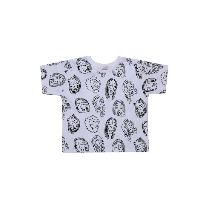 تی شرت آستین کوتاه دخترانه فیورلا مدل girls 44017 -  - 1