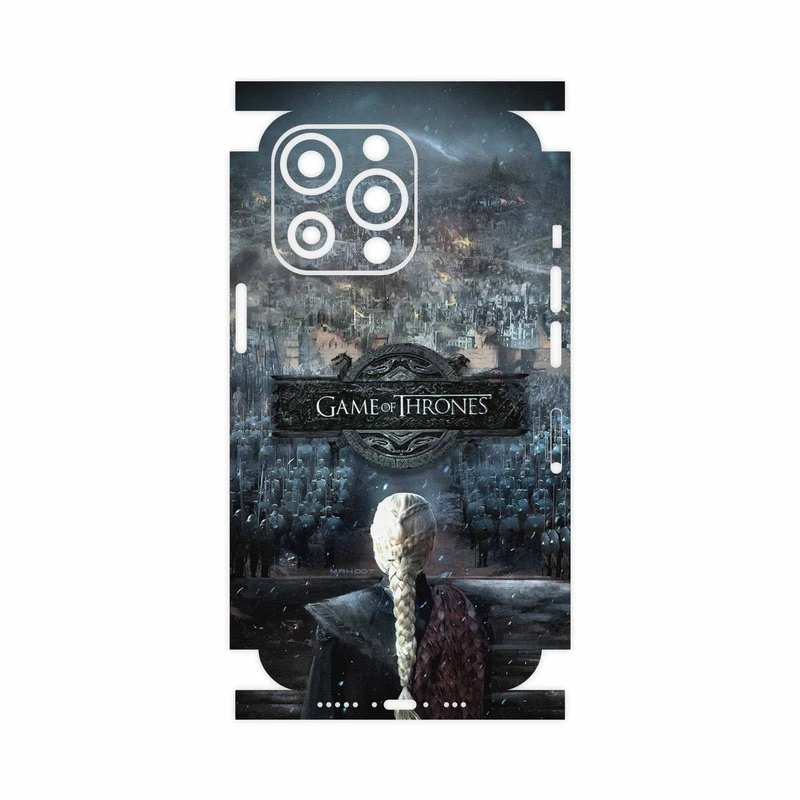 برچسب پوششی ماهوت مدل Game-of-Thrones-FullSkin مناسب برای گوشی موبایل اپل iphone 13 Pro
