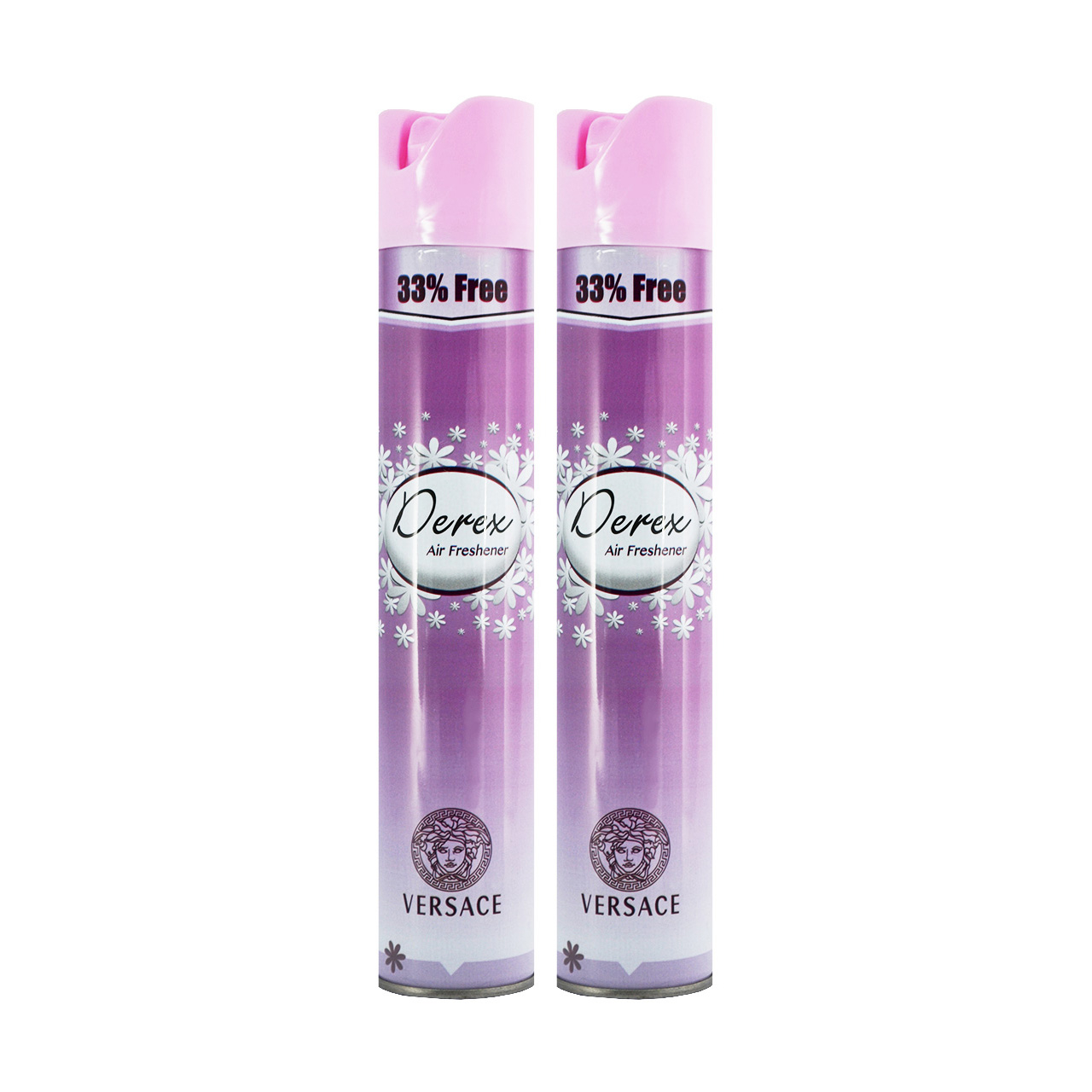 اسپری خوشبوکننده هوا دریکس مدل Versace  حجم 400 میلی لیتر مجموعه ۲ عددی