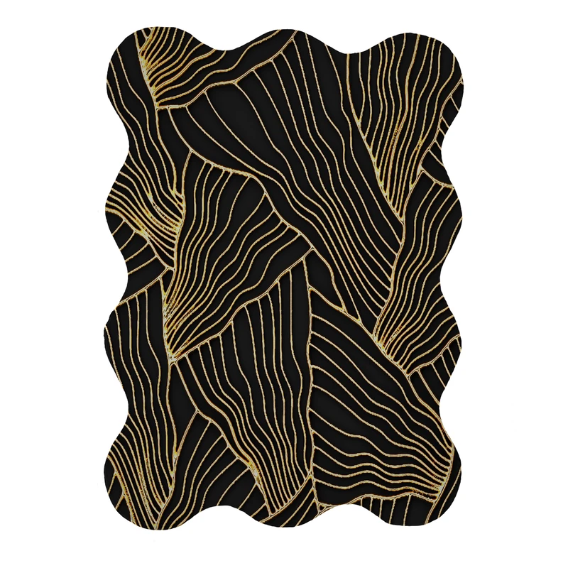 پادری مدل دالبر طرح کلاسیک کد 8874 سایز 80x110 سانتی متر