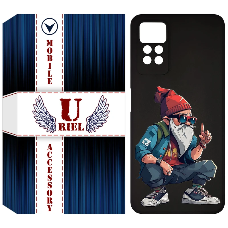 کاور یوریل مدل KSH کد 48 طرح پیرمرد مناسب برای گوشی موبایل شیائومی Redmi Note 12 Pro 4G