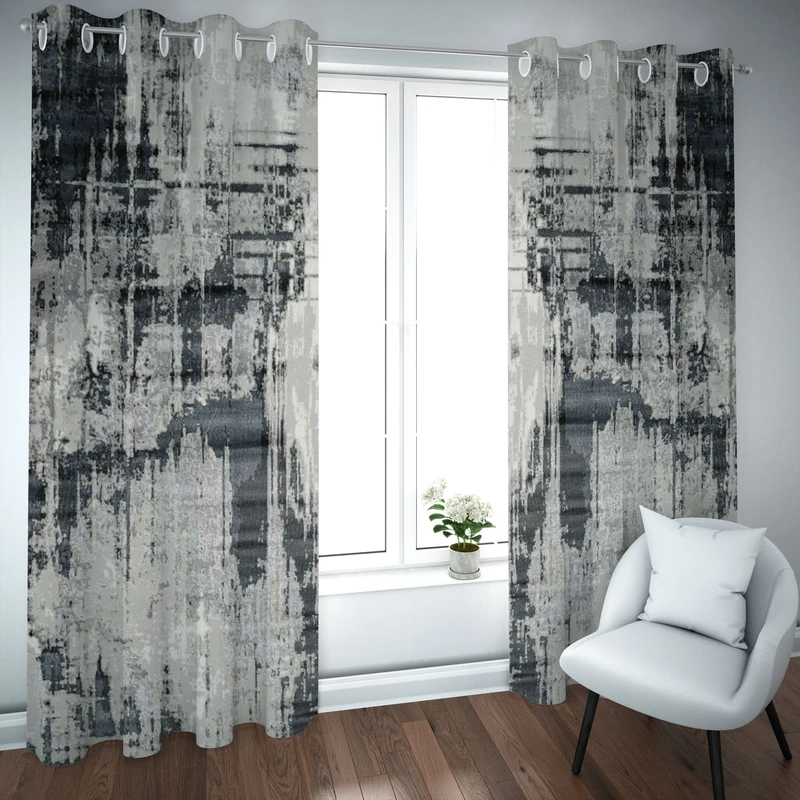 پرده مدل چاپی هازان سایز 300×150 سانتی متر 