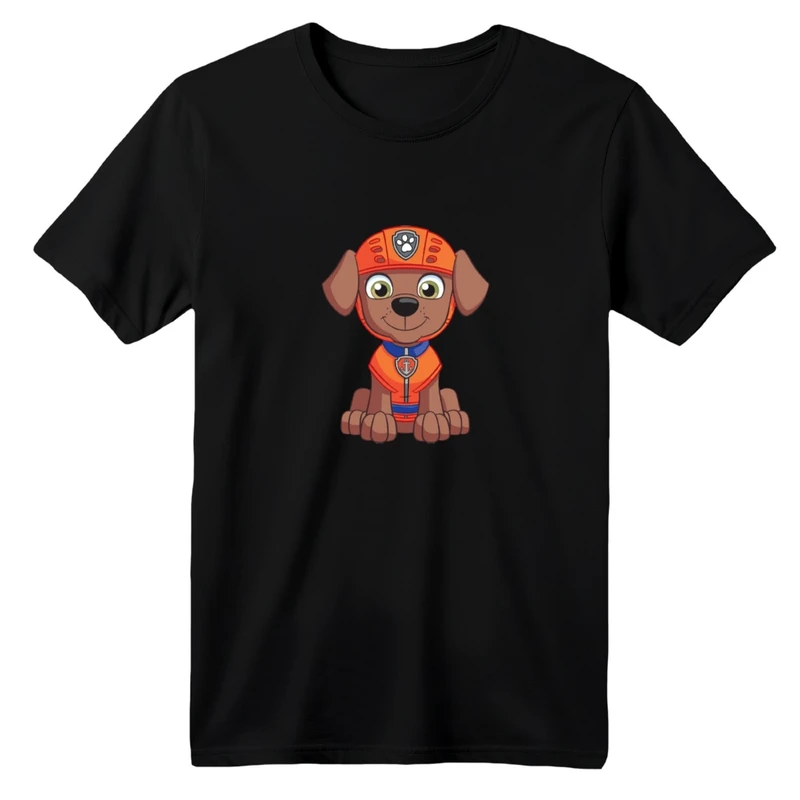 تی شرت آستین کوتاه بچگانه مدل سگ نگهبان کد 02