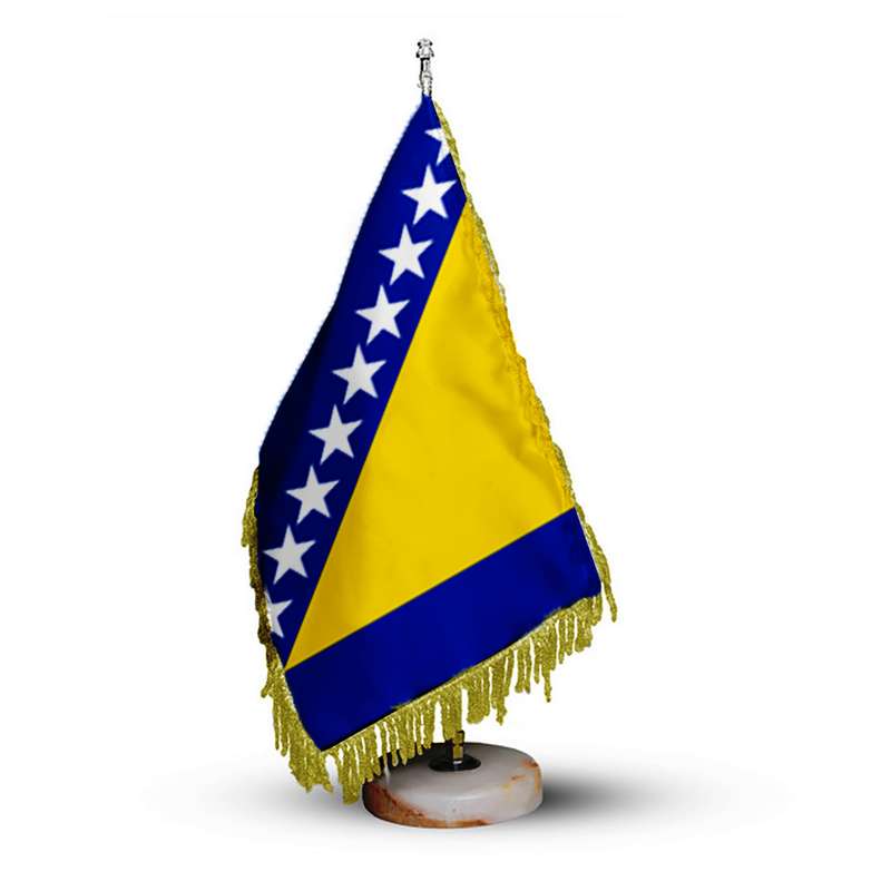 پرچم رومیزی مدل بوسنی و هرزگوین