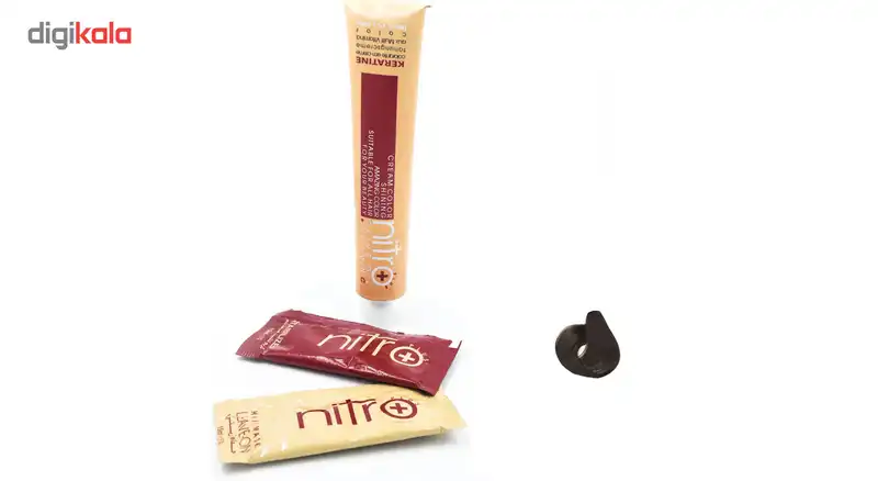 رنگ مو نیترو سری Keratine مدل بلوند تیره طبیعی شماره 6