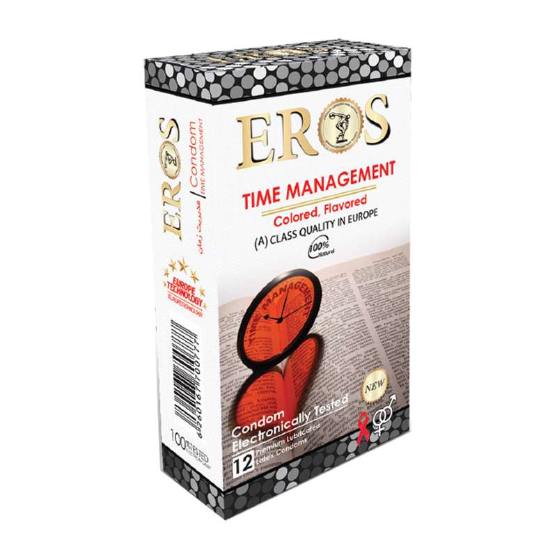 کاندوم اروس مدل Time Management بسته 12 عددی کاندوم اروس مدل Time Management بسته 12 عددی