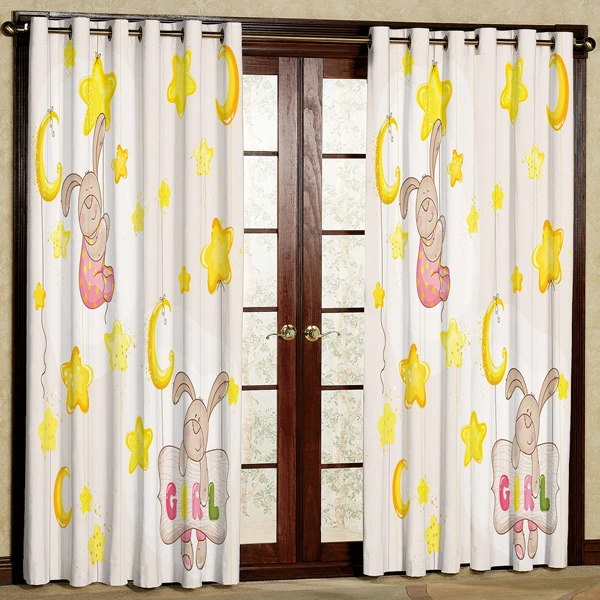 پرده مدل مخمل پانچی کد 6763 سایز 280x140 سانتی متر