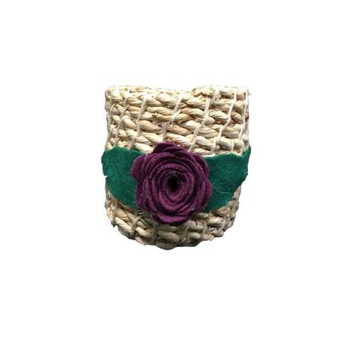 جا قاشقی حصیر بافی مدل B13