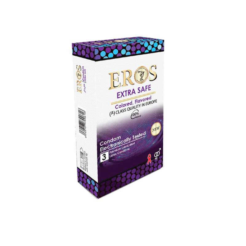 کاندوم اروس مدل Extra Safe بسته 3 عددی کاندوم اروس مدل Extra Safe بسته 3 عددی
