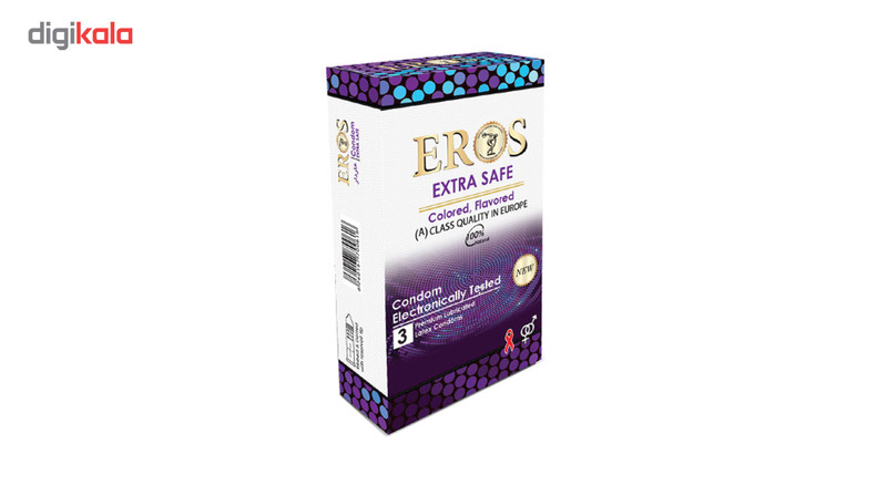 کاندوم اروس مدل Extra Safe بسته 3 عددی کاندوم اروس مدل Extra Safe بسته 3 عددی