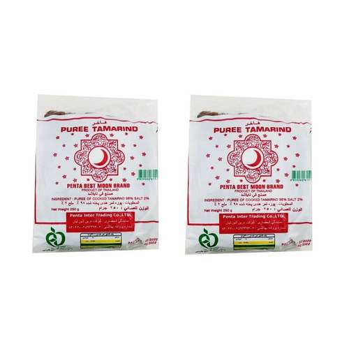 تمر هندی فاخر - 250 گرم بسته 2 عددی 