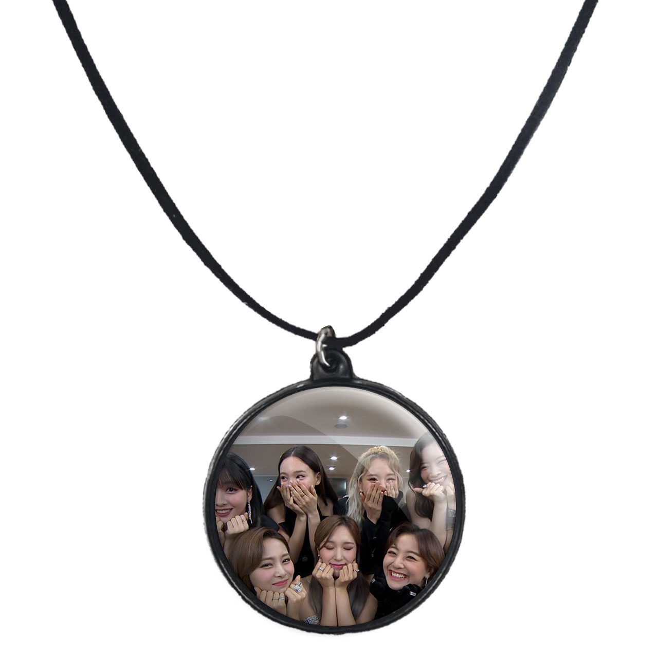 گردنبند پرمانه طرح تو ایس کد pmb.18303 مدل دو طرفه