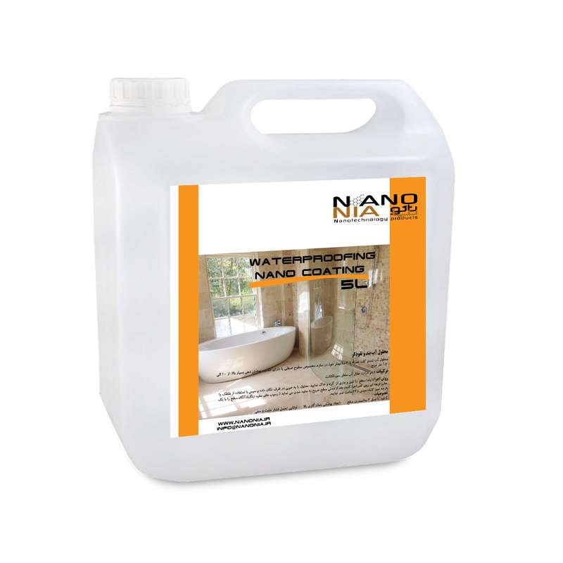 محلول آب بند و نفوذگر نانونیا مدل n90plus-5LIT حجم ۵ لیتر
