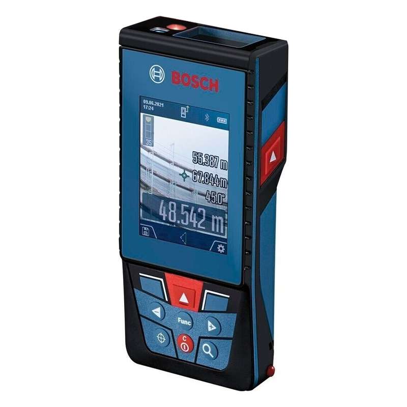 متر لیزری بوش مدل دوربین دار GLM 150-27C Professional Extra Glass Red Laser برد 150 متر