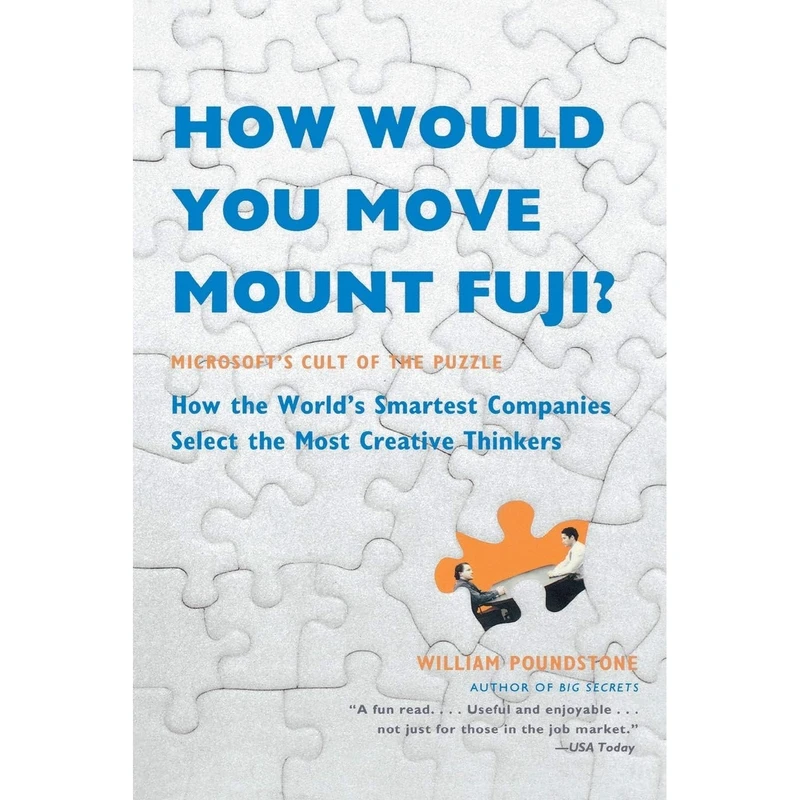 کتاب How Would You Move Mount Fuji اثر William Poundstone انتشارات تازه ها