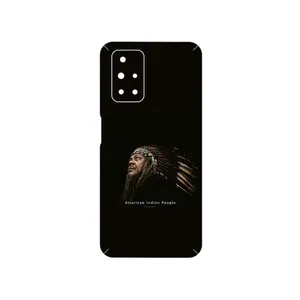 MAHOOT Portrait of an Indian Man Cover Sticker for Xiaomi Redmi 10 Prime
