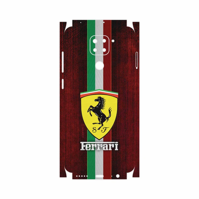 برچسب پوششی ماهوت مدل Ferrari-FullSkin مناسب برای گوشی موبایل شیائومی Redmi 10X