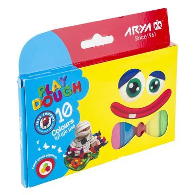 نقد و بررسی خمیربازی 10 رنگ آریا مدل 1048 توسط خریداران