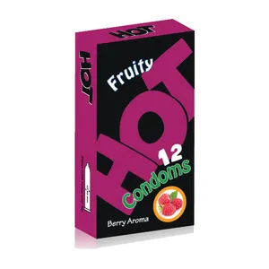 کاندوم هات مدل Fruity بسته 12 عددی