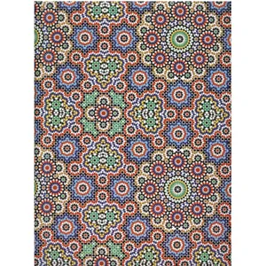 کاغذ کادو گلاسه طرح 608 بسته 4 عددی