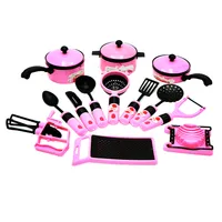 ست اسباب بازی آشپزخانه طرح قابلمه و کفگیر مجموعه 13 عددی