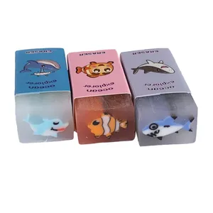 پاک کن مدل مغزدار ماهی مجموعه 3 عددی