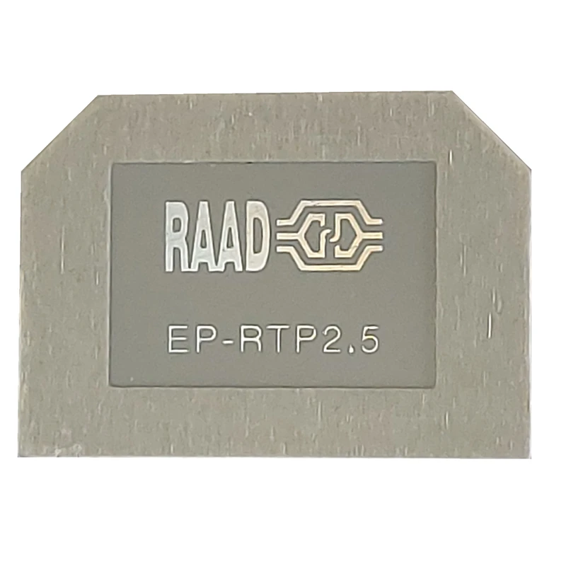 درپوش ترمینال رعد مدل  ریلی پیچی EP-RTP2.5 بسته 100 عددی