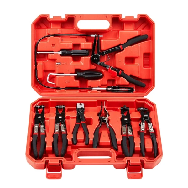 مجموعه 9 عددی انبر بست شلنگ رادیاتور فامیکو تولز کد NFX009