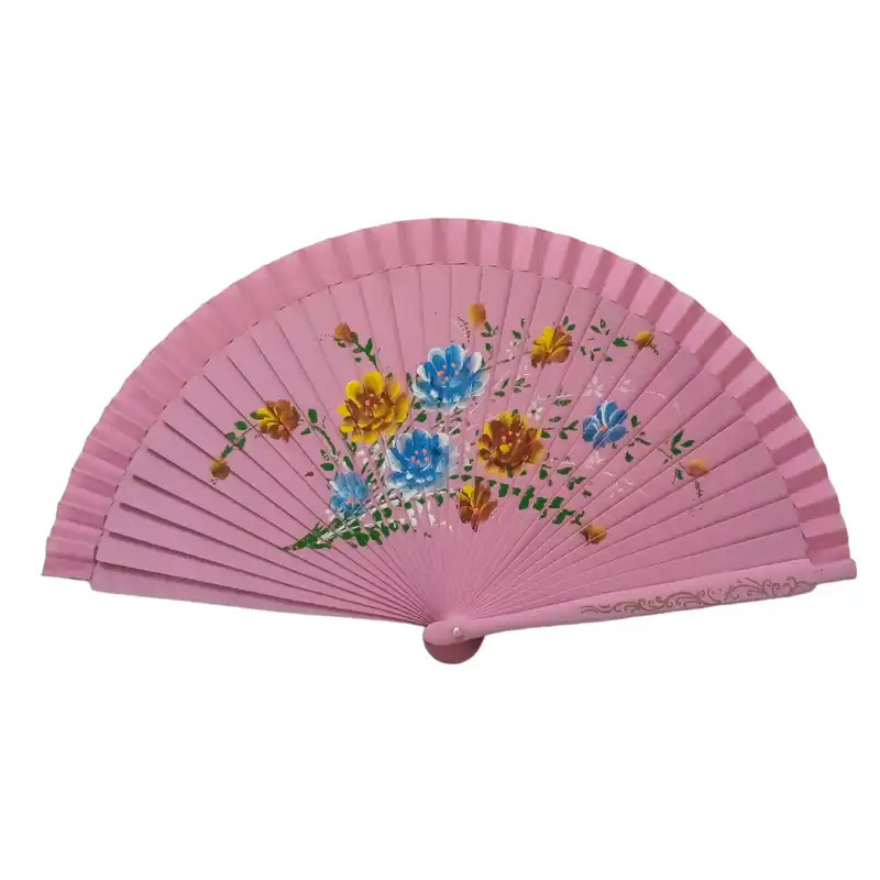 بادبزن طرح گل کد 1005