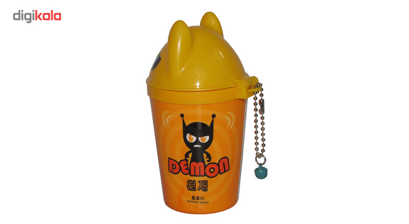 دستمال مرطوب لیوانی طرح Demon