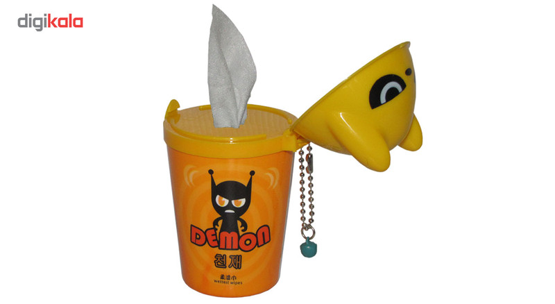 دستمال مرطوب لیوانی طرح Demon