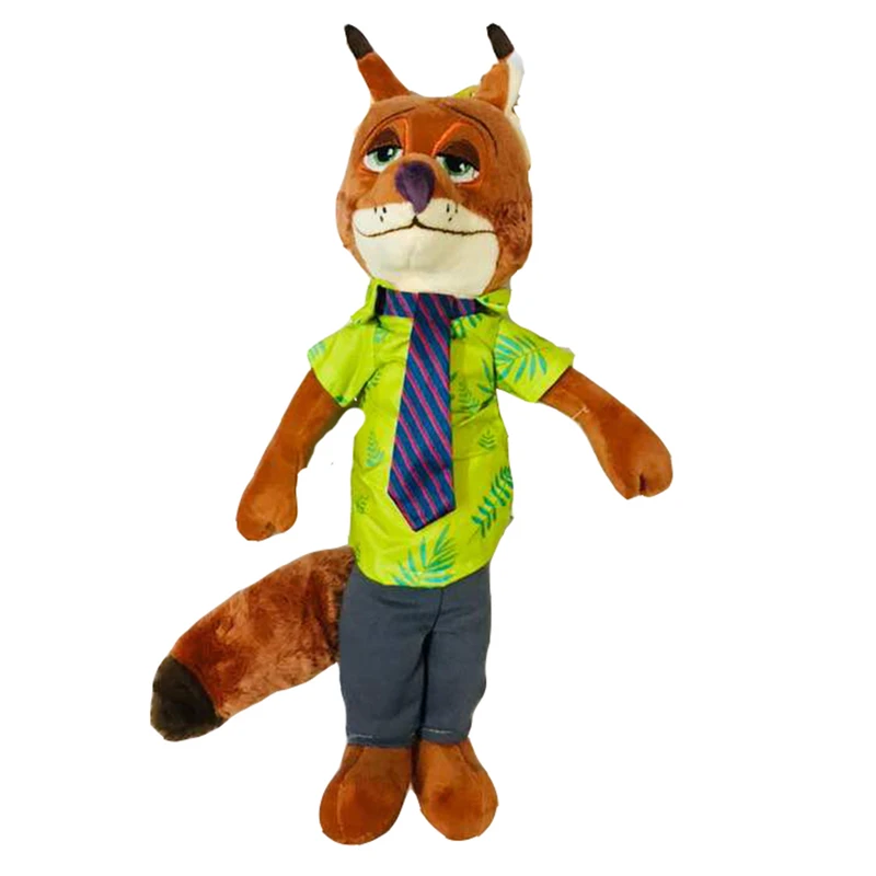 عروسک مدل روباه زوتوپیا کد DL17 ارتفاع 40 سانتی متر