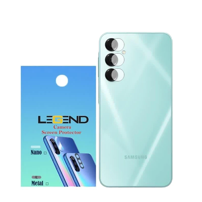 محافظ لنز دوربین پلاستیکی لجند مدل نانوگلس مناسب برای گوشی موبایل سامسونگ Galaxy A16