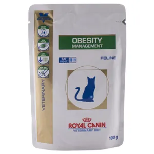 سوپ گربه مبتلا به چاقی مزمن رویال کنین مدل OBESITY وزن 100 گرم