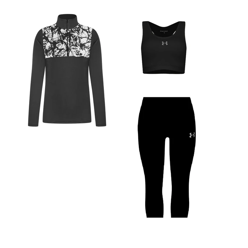 ست سه تکه لباس ورزشی زنانه مدل 1801-276-3101