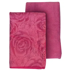 دستمال آشپزخانه مدل Rose سایز 40 × 50 بسته 2 عددی