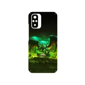 MAHOOT Warcraft Game Series Cover Sticker for Xiaomi Redmi Note 10s