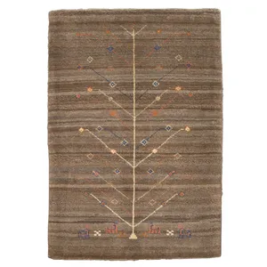 گبه دستبافت یک متری کد 450 طرح درخت
