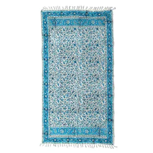 سفره قلمکار اثر زابلیان طرح 163-11-118 سایز 60 در 120 سانتی متر