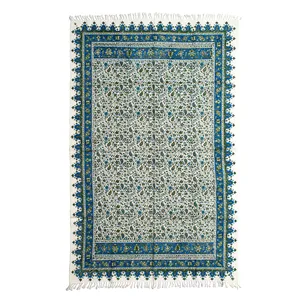 سفره قلمکار اثر زابلیان طرح 167-11-118 سایز 100 در 150 سانتی متر