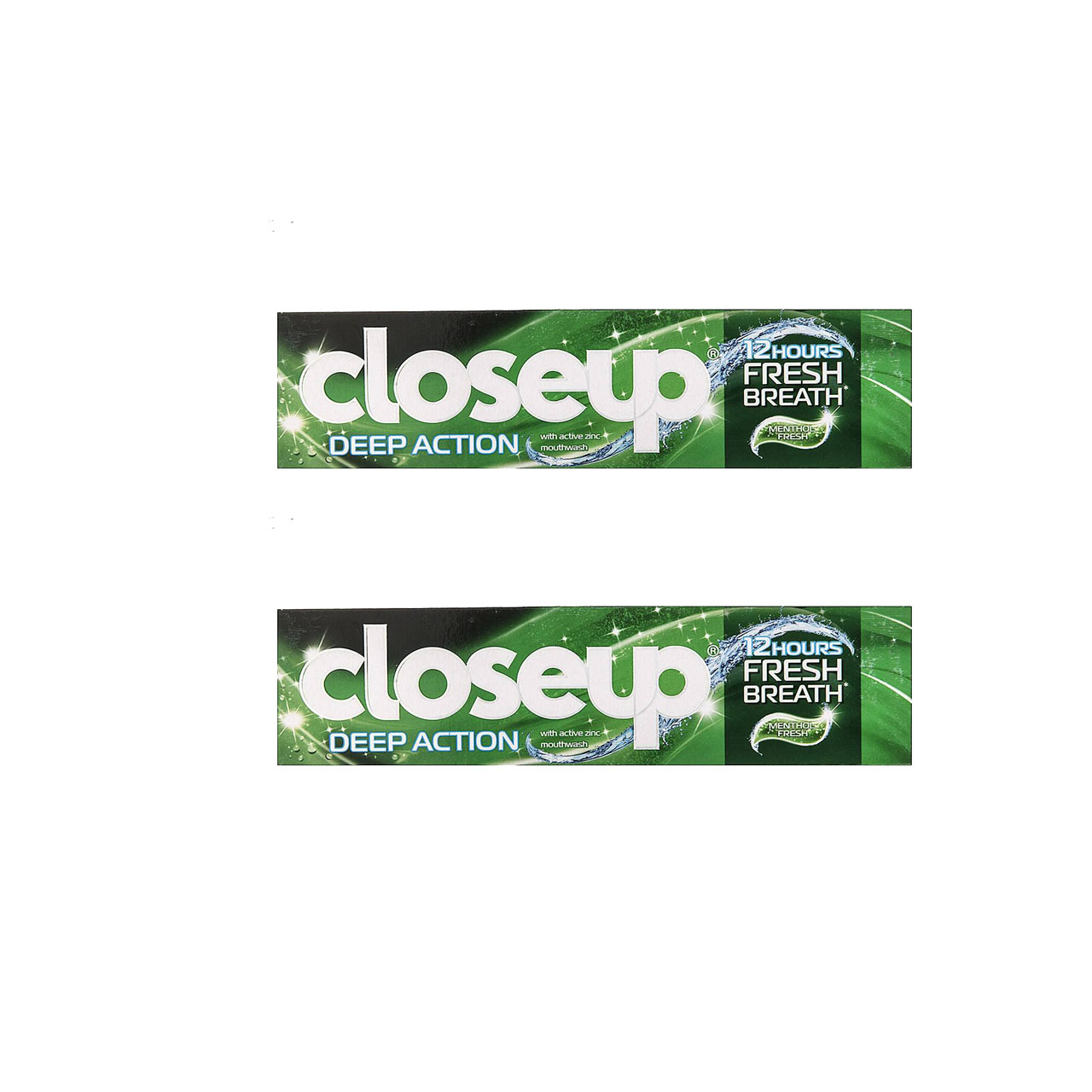 خمیر دندان کلوز آپ مدل Menthol Fresh حجم 125 گرم بسته 2 عددی