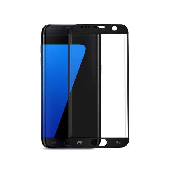 محافظ صفحه نمایش شیشه ای مدل فول کاور مناسب برای گوشی موبایل سامسونگ Galaxy S7 Edge محافظ صفحه نمایش شیشه ای مدل فول کاور مناسب برای گوشی موبایل سامسونگ Galaxy S7 Edge