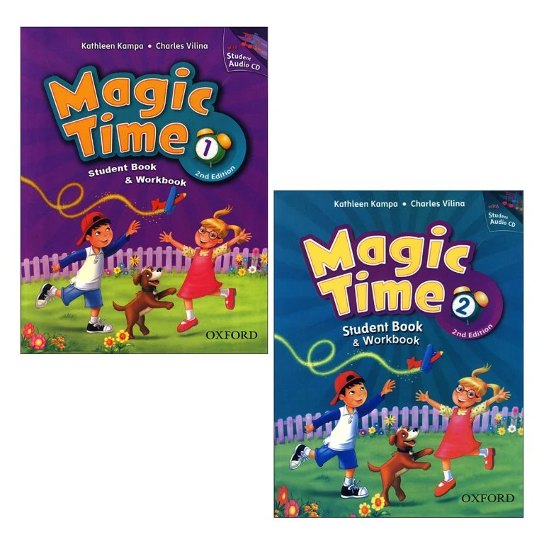 کتاب Magic Time  اثر Kathleen Kampa انتشارات Oxford جلد1و2