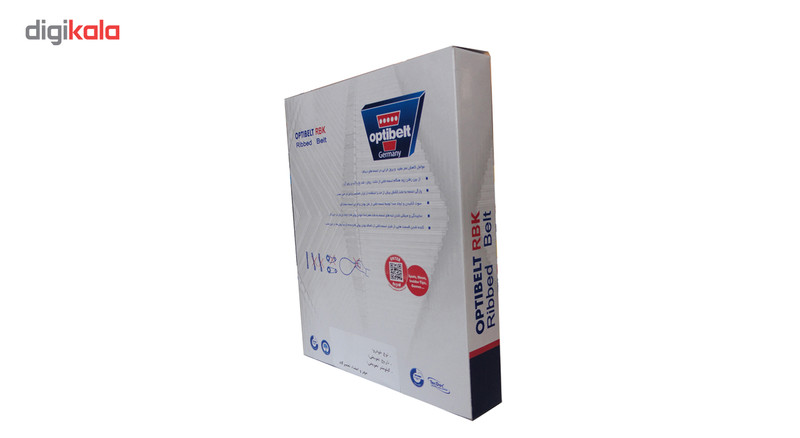 تسمه دینام اپتی بلت مدل 6PK1665 H5 مناسب برای پژو 405