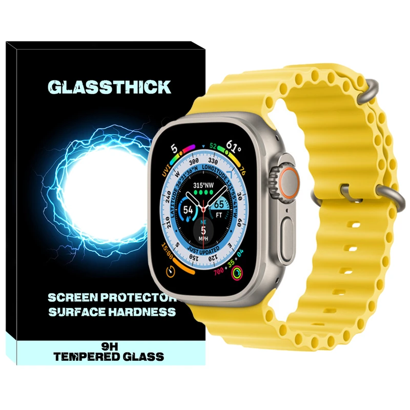 بند گلستیک مدل Ocean مناسب برای ساعت هوشمند هاینو تکو T94 Ultra Max / T93 Ultra Max / T89 Ultra Max/ T99 Ultra Max