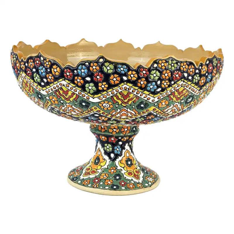 میوه خوری میناکاری مدل گزی کد s18